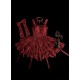 Alice Girl Weeping Blood Rose Top and Skirt Set(44th Pre-Order/5 Colours/Full Payment Without Shipping)
